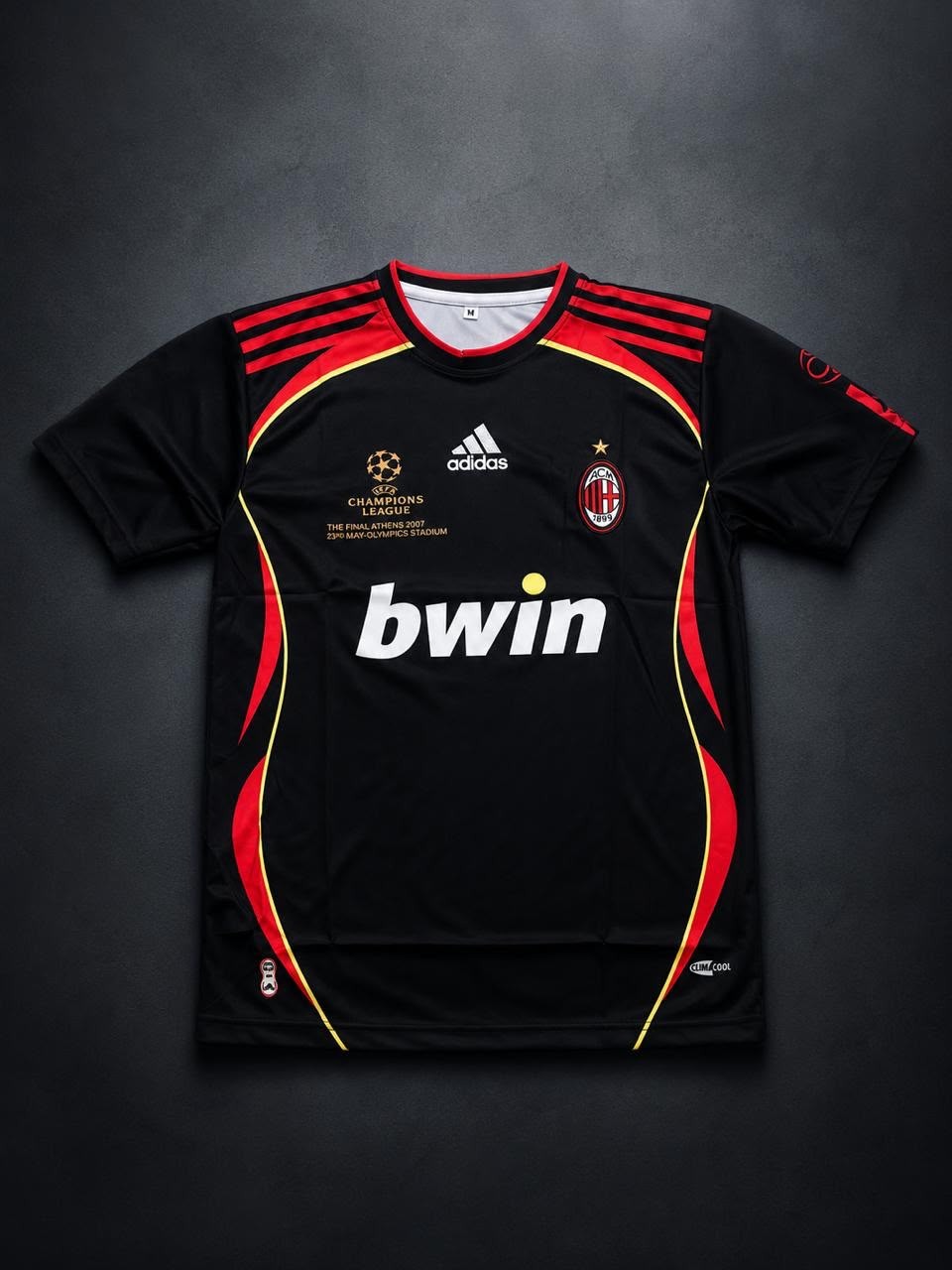 AC Milan 2006/07 Champions League Final Jersey – Maldini