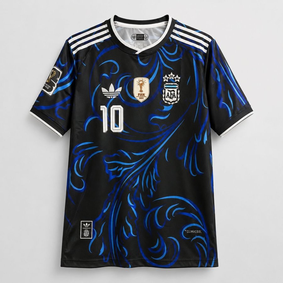 Argentina Away Jersey (Embroidery)