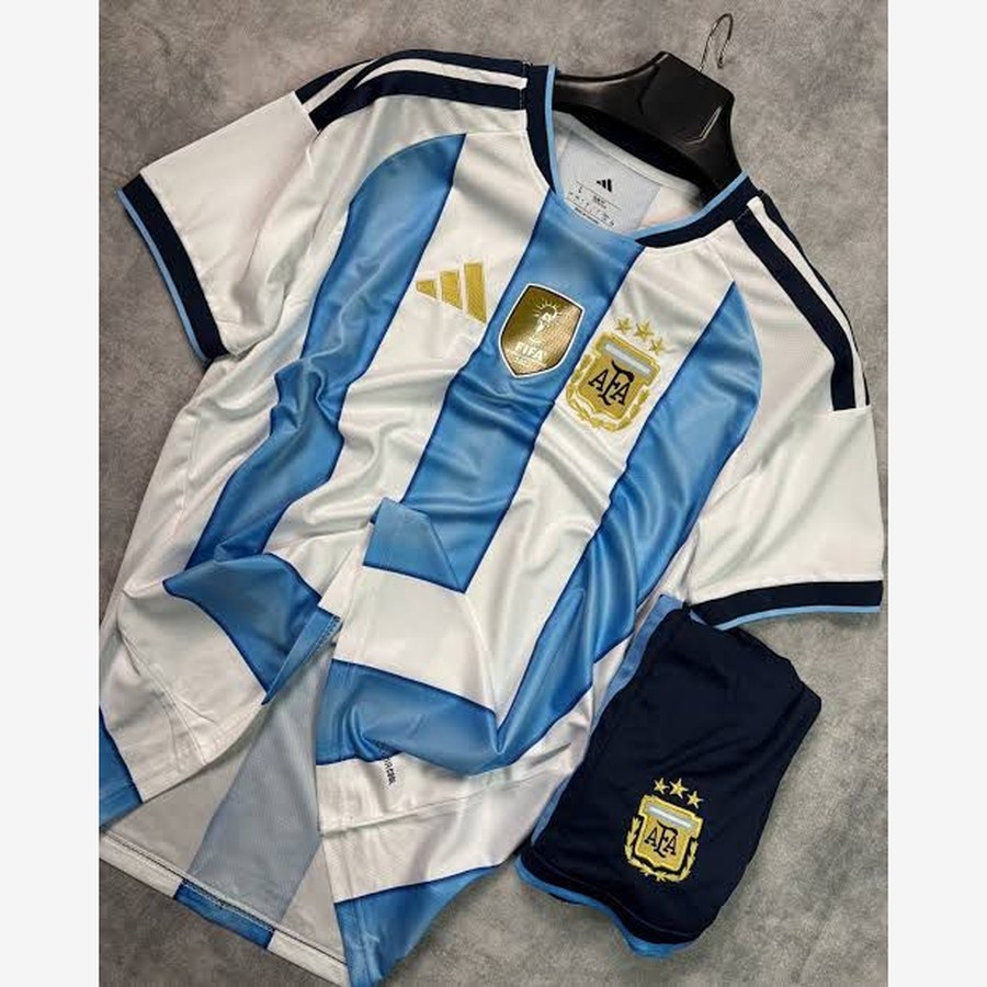 Argentina 2026 World Cup Home Set (Master Edition – Full Embroidery)