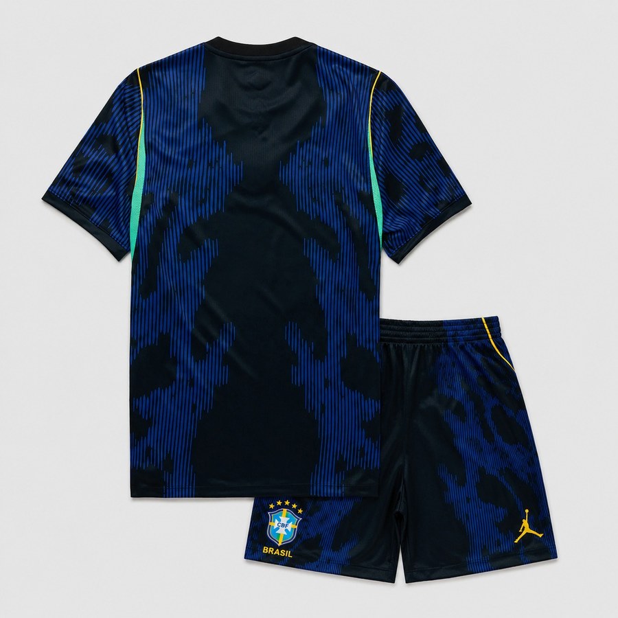 Brazil 2026 World Cup Home Set (Master Edition – Full Embroidery) – Back