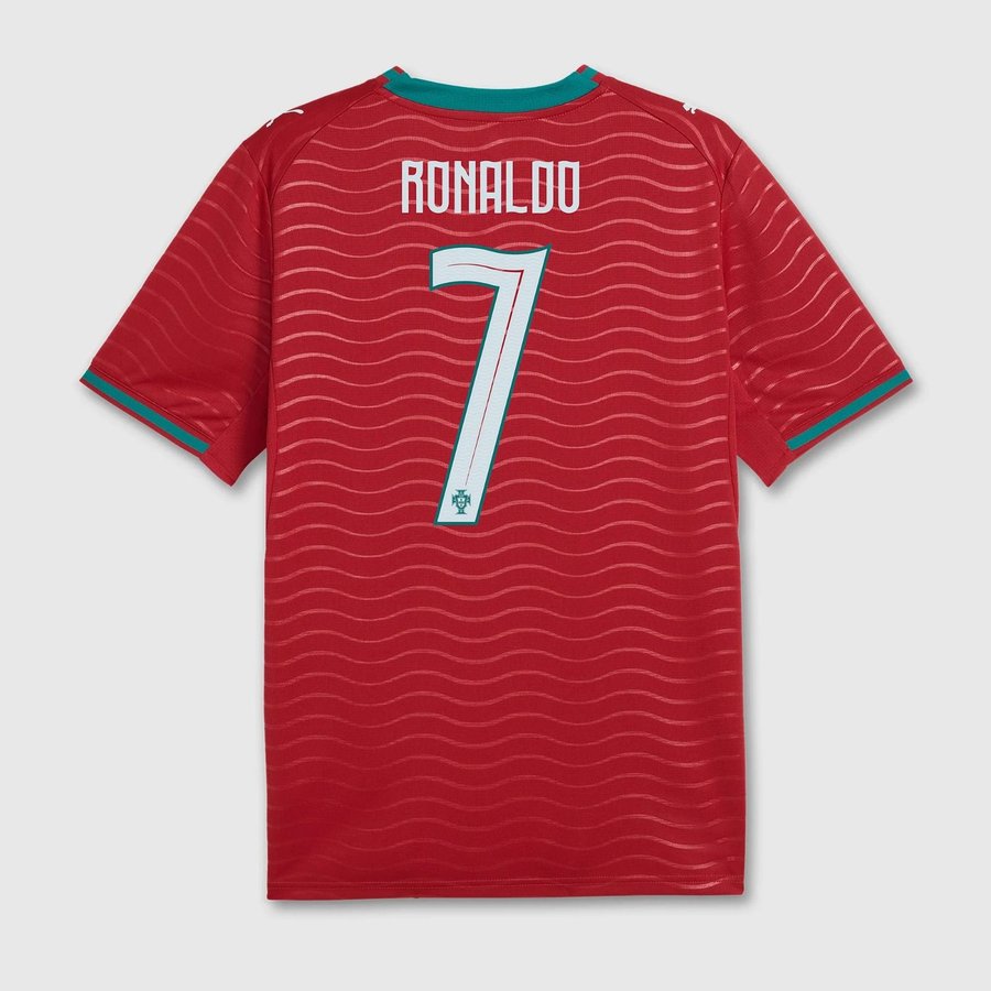 Portugal Home Jersey (Embroidery) – Back