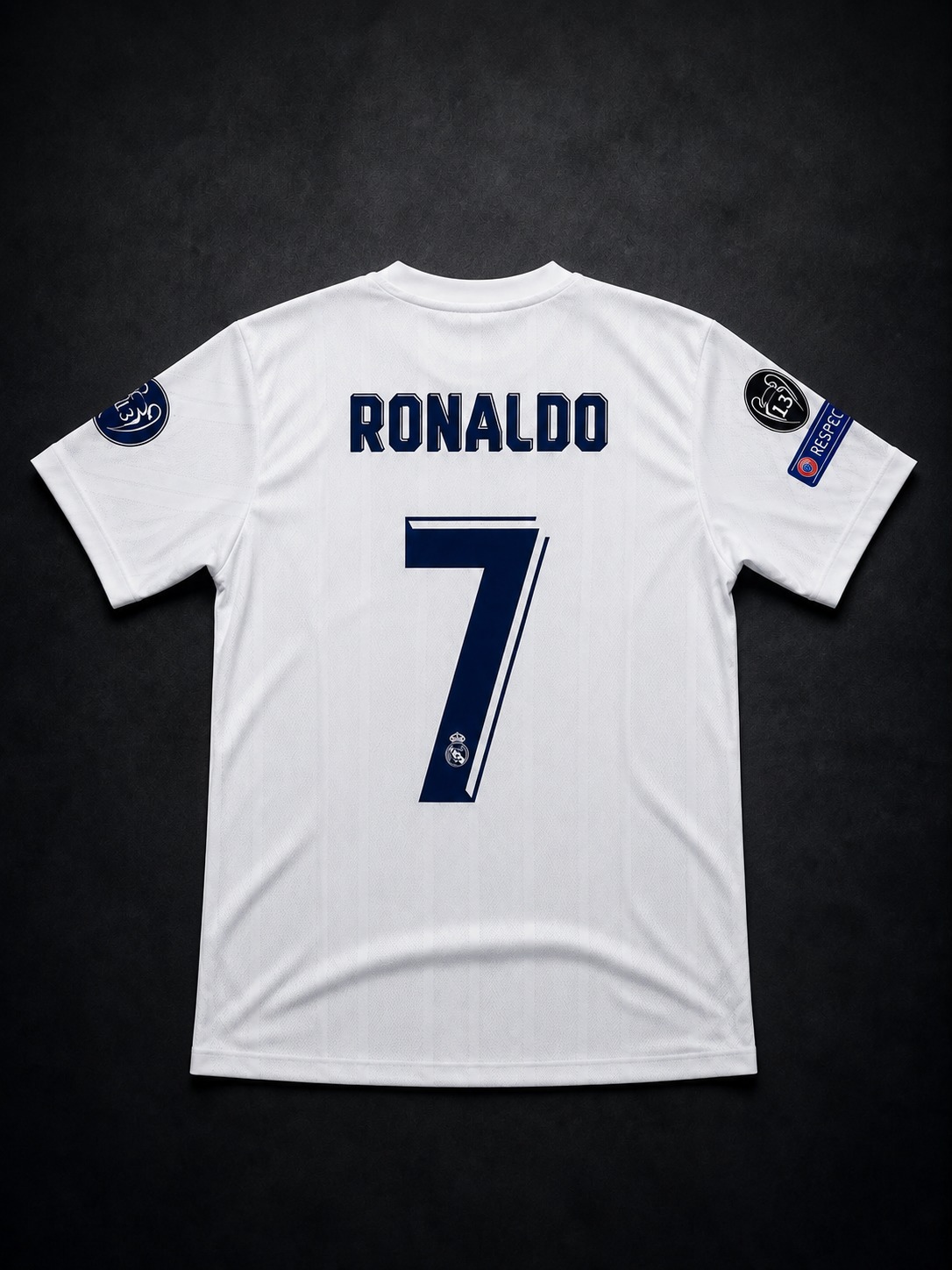 Real Madrid 2017/18 Champions League Final Jersey – Ronaldo – Back